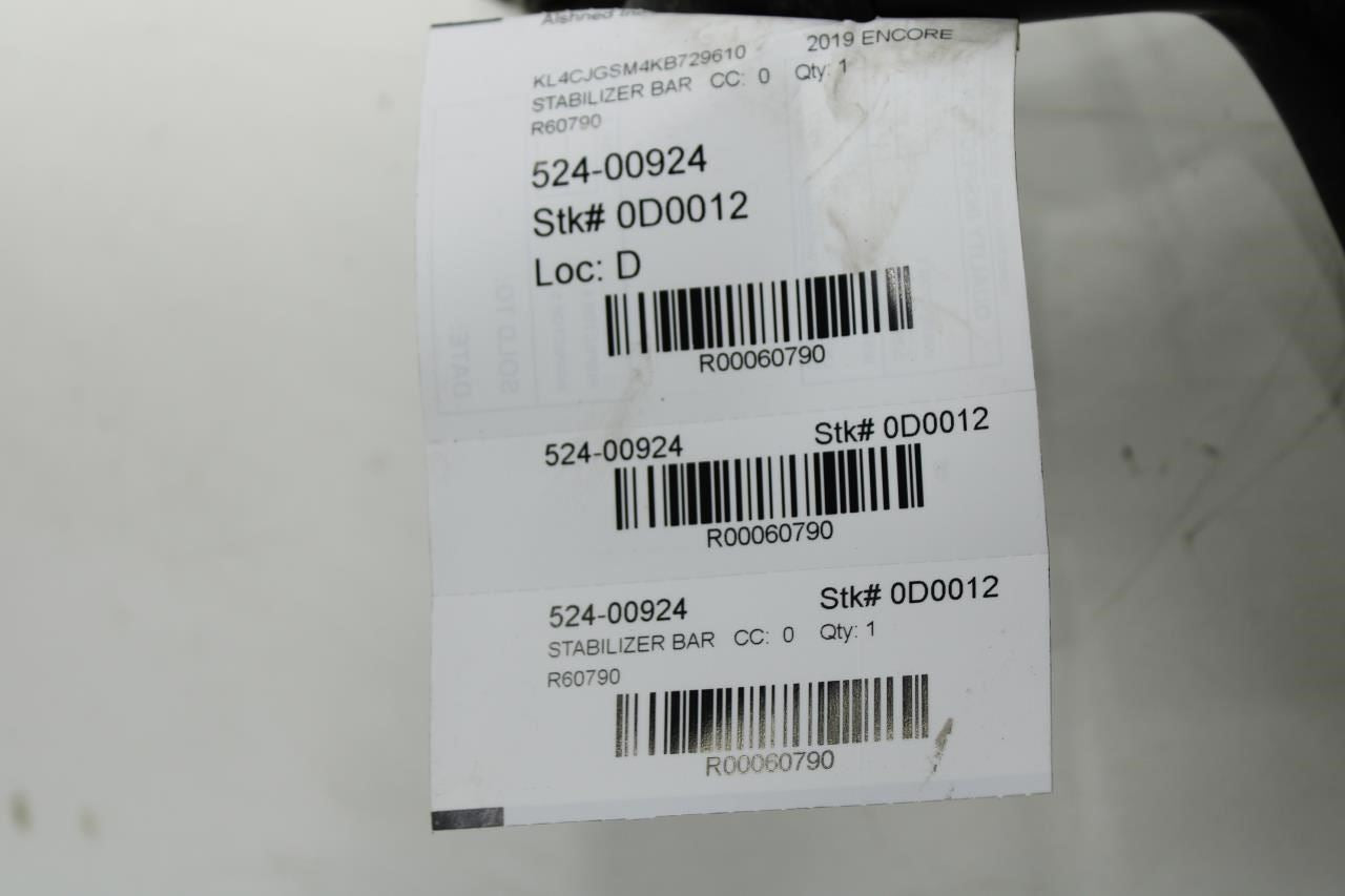 13-22 Buick Encore AWD Front Stabilizer Sway Anti-Roll Bar w/ Link 25971661 OEM - Alshned Auto Parts