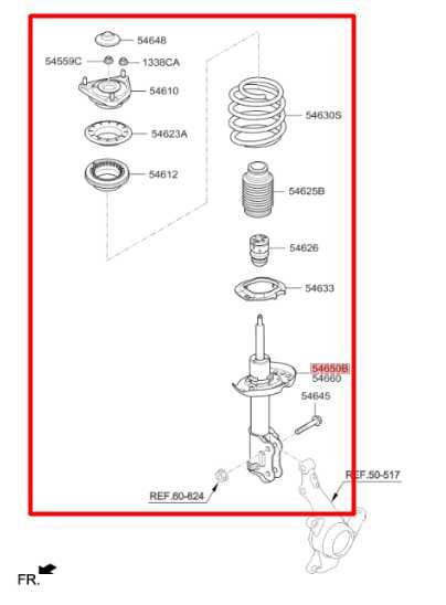 2014-2019 Kia Soul+ 2.0L Front Left Side Shock Strut Absorber 54650-B2030 OEM - Alshned Auto Parts