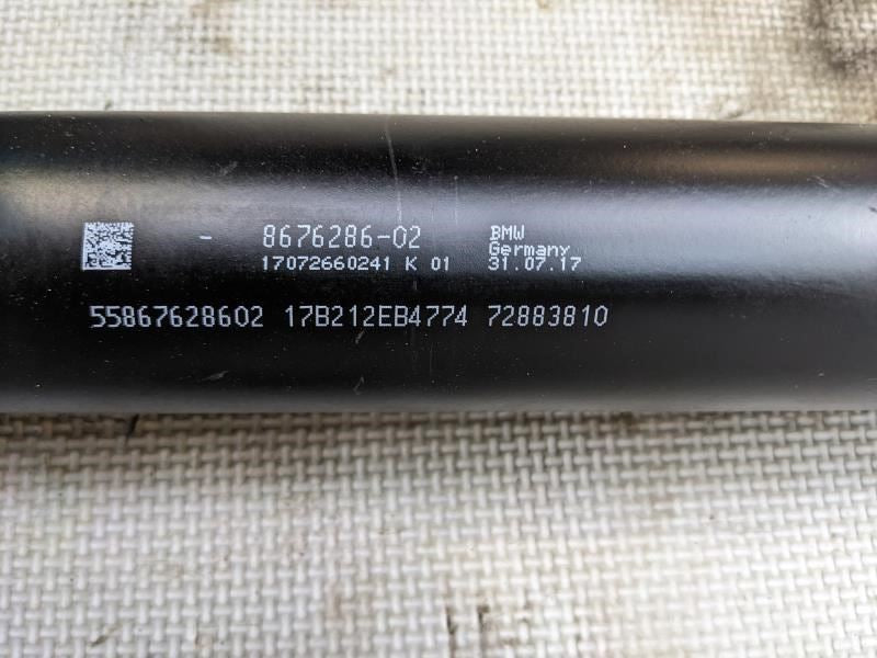 2017-2020 BMW 430i xDrive 2.0L Rear Axle Drive Propeller Shaft 26108676286 OEM - Alshned Auto Parts