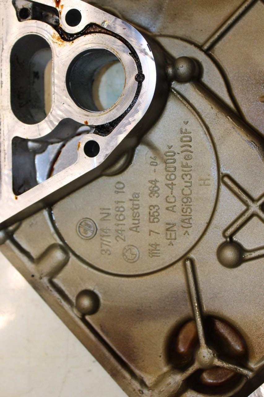 2010-2015 BMW 750Li xDrive 4.4L AWD Engine Front Lower Timing Cover 7553364 OEM - Alshned Auto Parts
