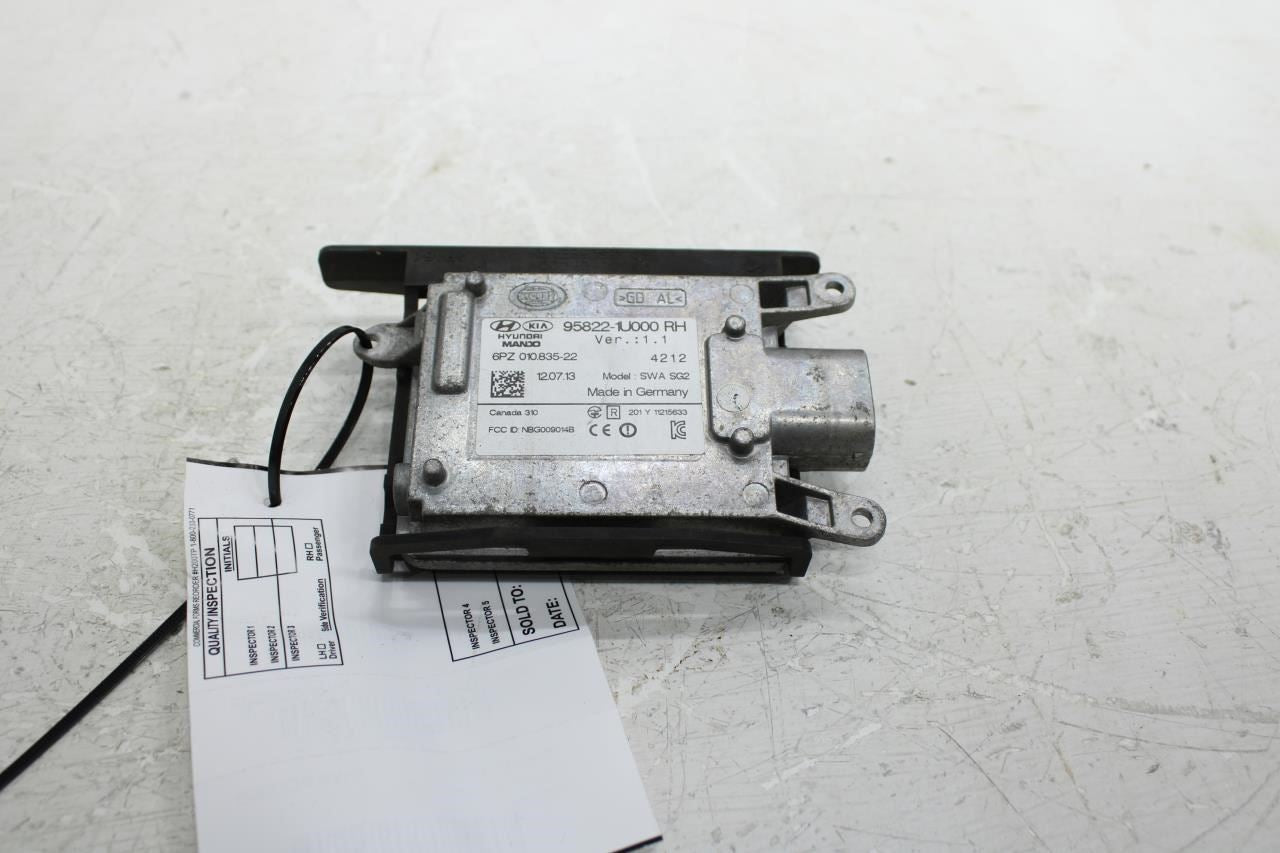 2014-2015 Kia Sorento RH Blind Spot Detection Radar Sensor Module 95822-1U000 - Alshned Auto Parts