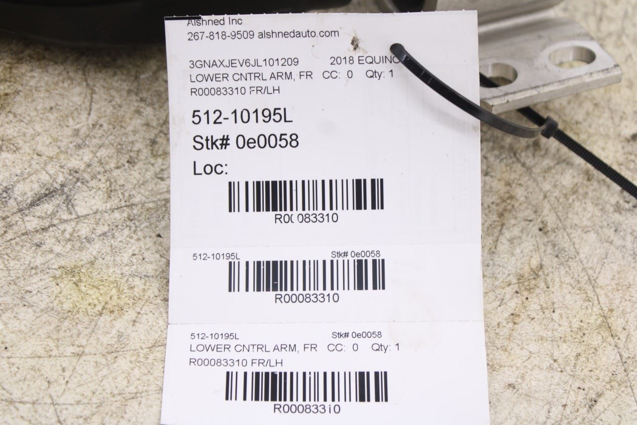 2018-2024 Chevrolet Equinox LT FWD Front Left Lower Control Arm 87821885 OEM10