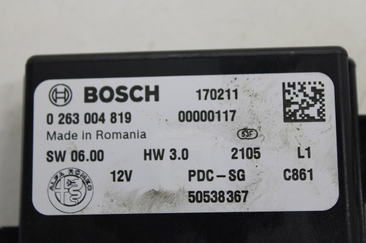 2017-2024 Alfa Romeo Giulia Ti AWD 2.0L Parking Assist Computer Control Module - Alshned Auto Parts