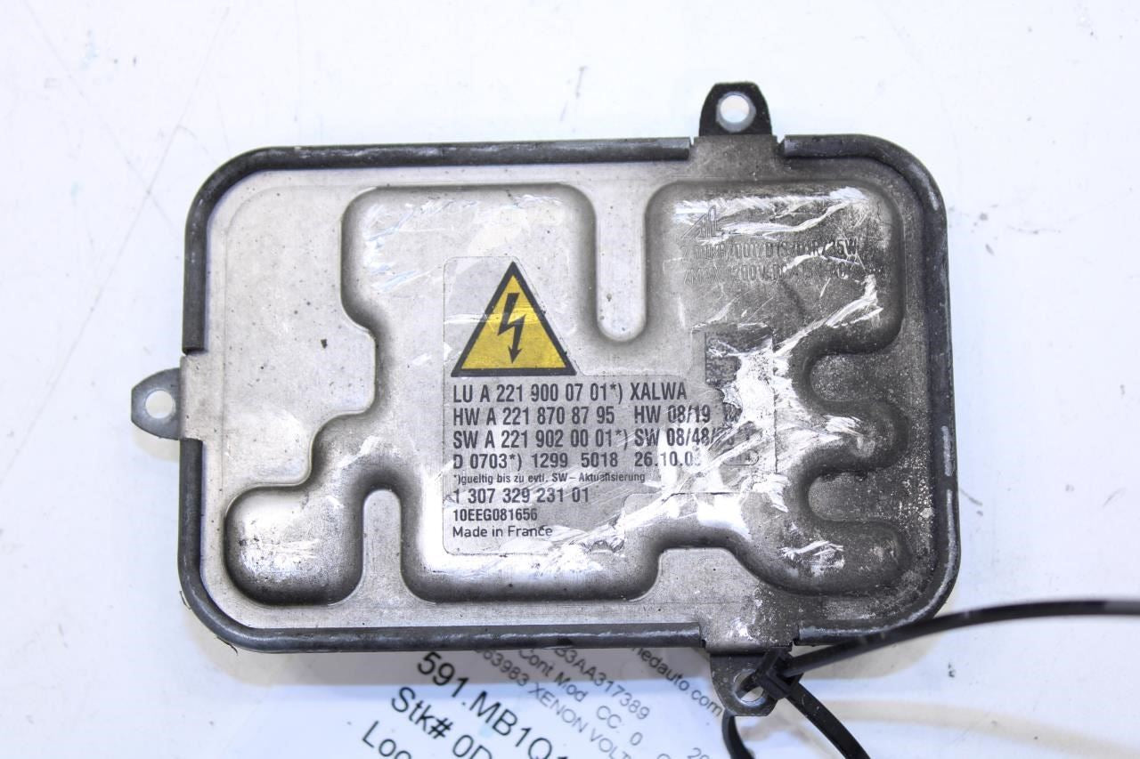 2010-2013 Mercedes-Benz S550 Xenon Headlight Voltage Regulator Ballast Module - Alshned Auto Parts