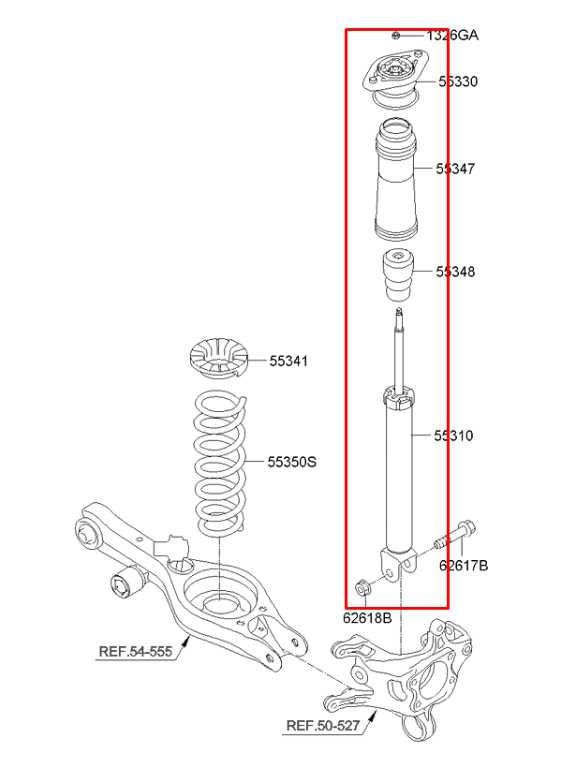 11-13 Kia Optima LX 2.4L FWD Rear Suspension Driver LH Side Shock Strut Absorber - Alshned Auto Parts