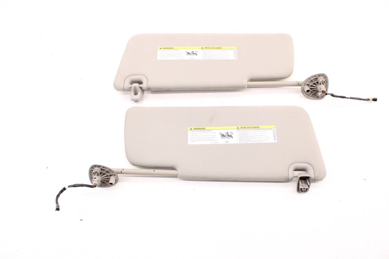 13-20 Ram 1500 Laramie Front RH and LH Side Sun Visor Set w/ Illuminated Mirror - Alshned Auto Parts