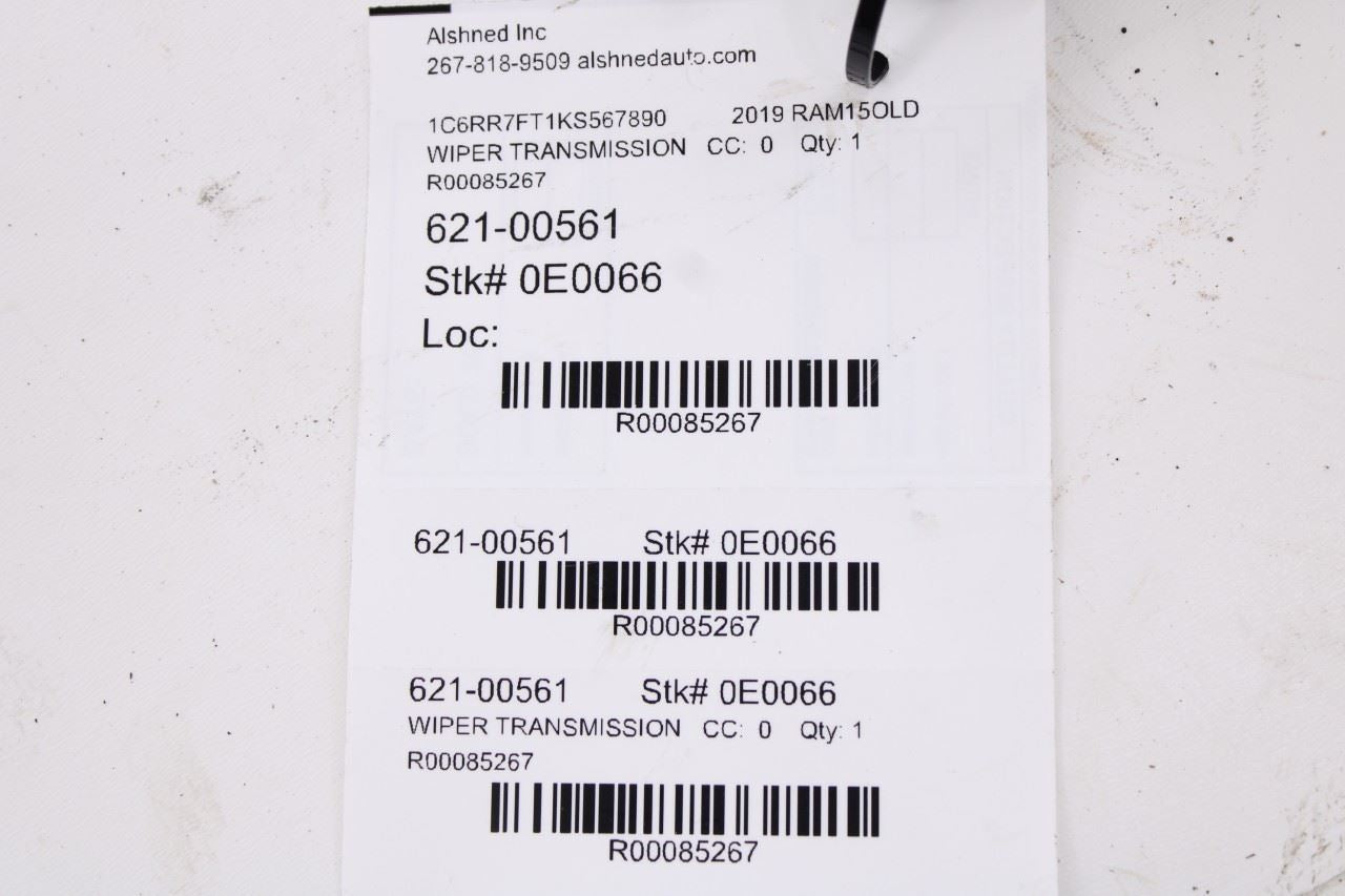2014-2024 RAM 1500 Classic Express Quad Cab Front Windshield Wiper Transmission9