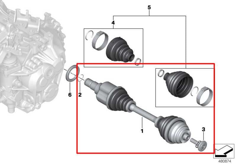 2016-24 Mini Cooper Clubman 1.5L AWD Front Driver Left Side CV Axle Drive Shaft1
