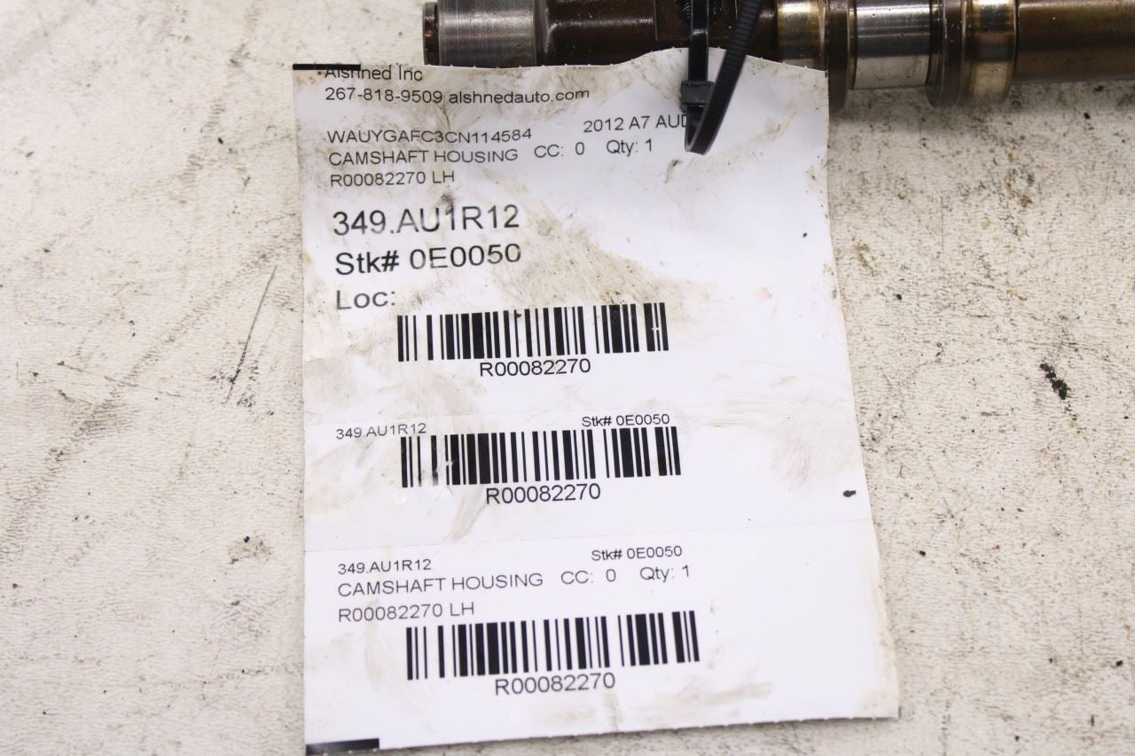 2012-2015 Audi A7 Premium 3.0L Left Side Engine Exhaust Camshaft 06E109102BG OEM10