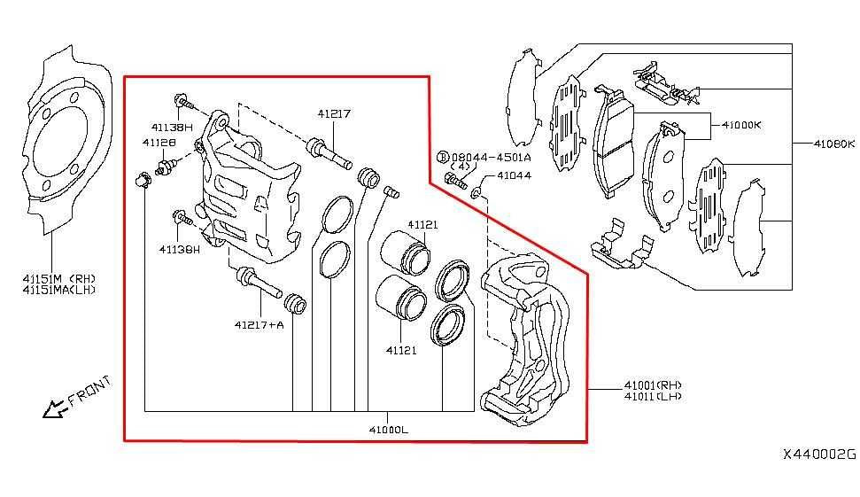 2019-2021 Infiniti QX50 ESSENTIAL Front Right and Left Side Disc Brake Caliper - Alshned Auto Parts