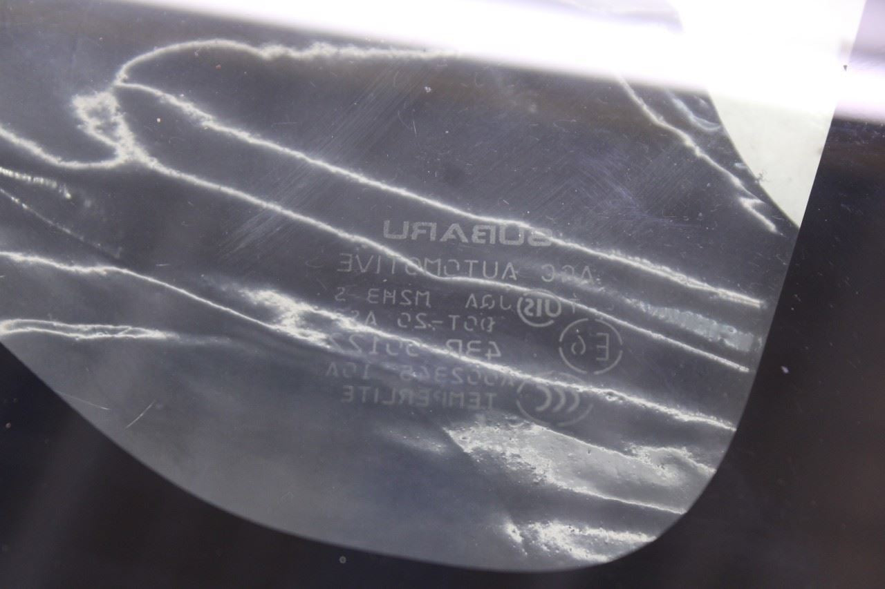 17-23 Subaru Impreza 2.0I Limited Rear Right Passenger Side Quarter Window Glass - Alshned Auto Parts