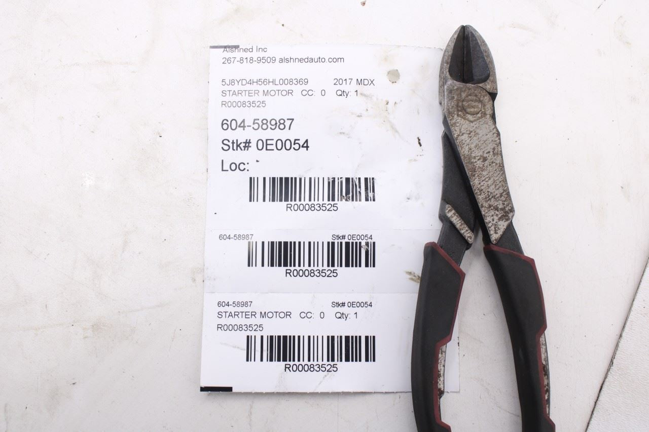 2016-2020 Acura MDX w/Technology Pkg 3.5L Engine Starter Motor 31200-5J2-A52 OEM9