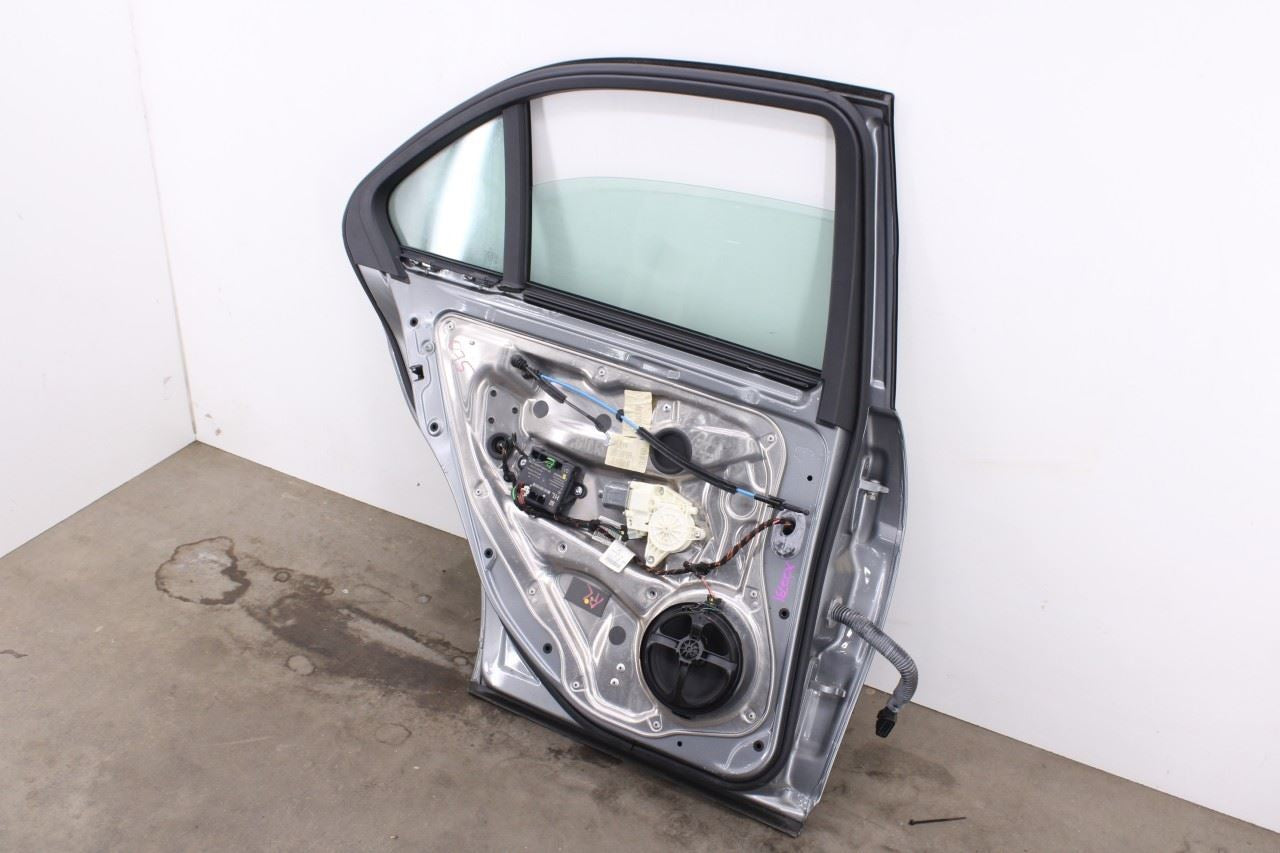 2008-14 Mercedes-Benz C350 Sport Rear Left Side Door Shell Panel w/ Window Glass - Alshned Auto Parts