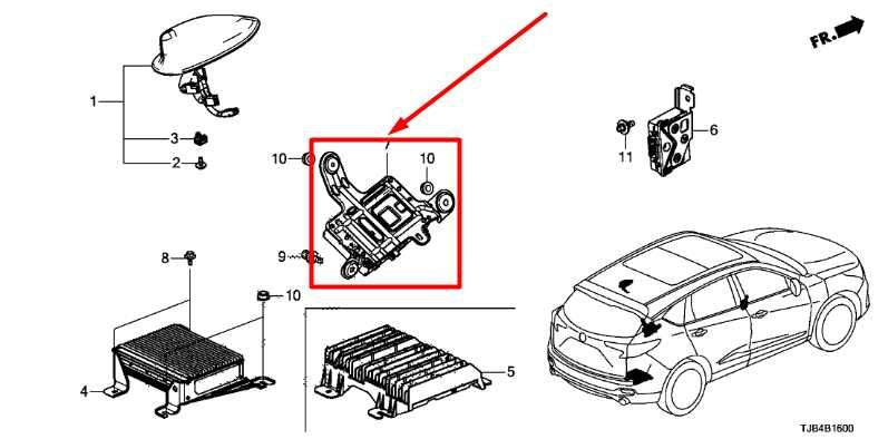 2021 Acura RDX SH-AWD Panasonic SiriusXm Satellite Radio Tuner 39800-TJB-A31 OEM - Alshned Auto Parts