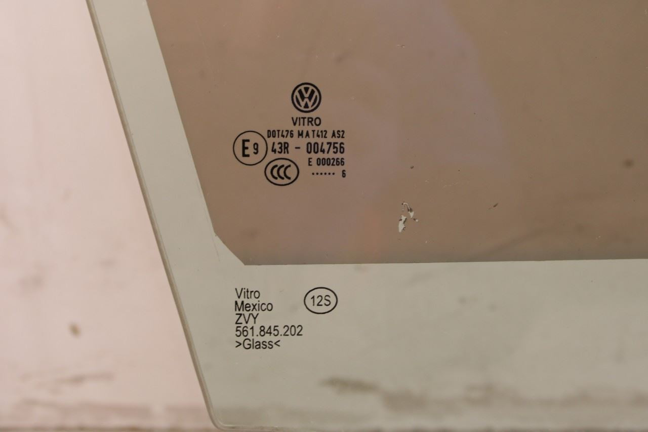 2012-2022 Volkswagen Passat SE Front Right Door Window Glass 561-845-202 OEM - Alshned Auto Parts