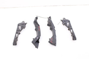 2011-14 Porsche Cayenne S Front Bumper RH LH Side Support Rail Mount Bracket Set