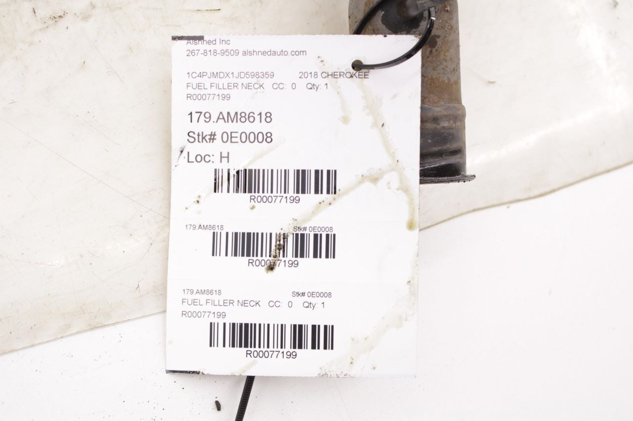 2014-2018 Jeep Cherokee Limited 3.2L Fuel Filler Neck Hose Tube Pipe 68223794AD - Alshned Auto Parts