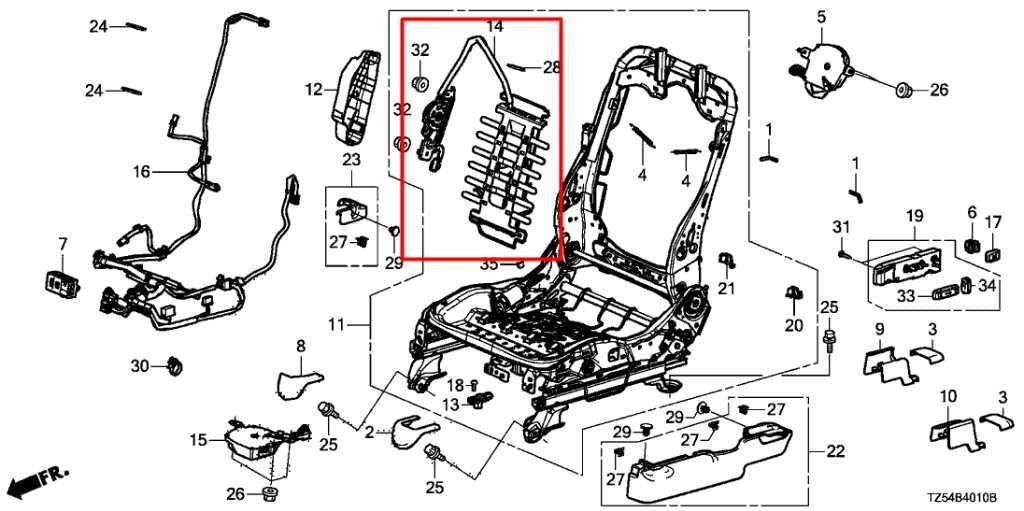 2014-18 Acura MDX w/ Technology Pkg Front Left Seat Back Lumbar Support w/ Motor - Alshned Auto Parts