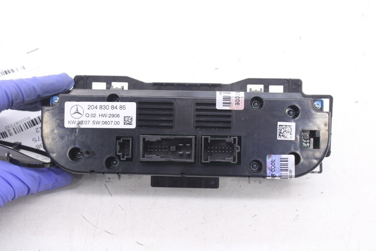08-11 Mercedes-Benz C350 Sport Dash AC Heater Temperature Climate Control Panel - Alshned Auto Parts