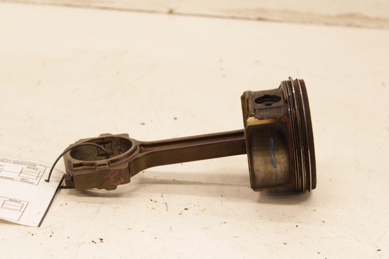 12-20 ISUZU NPR HD 6.0L Engine Piston Right No 3 w/ Connecting Rod 8-89017-849-0 - Alshned Auto Parts