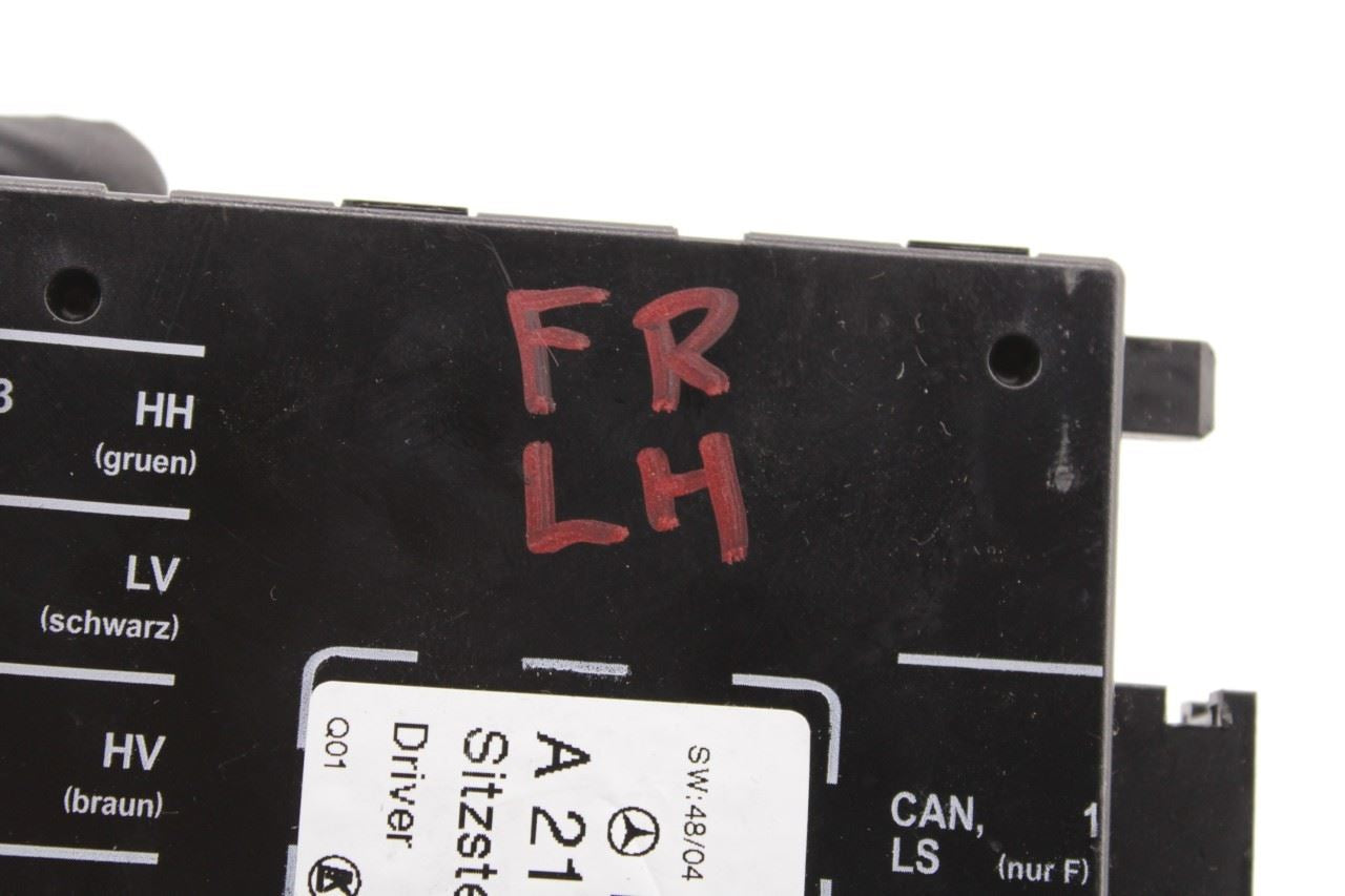 2006-2009 Mercedes-Benz CLK 350 Front Left Power Seat Memory Control Module OEM - Alshned Auto Parts