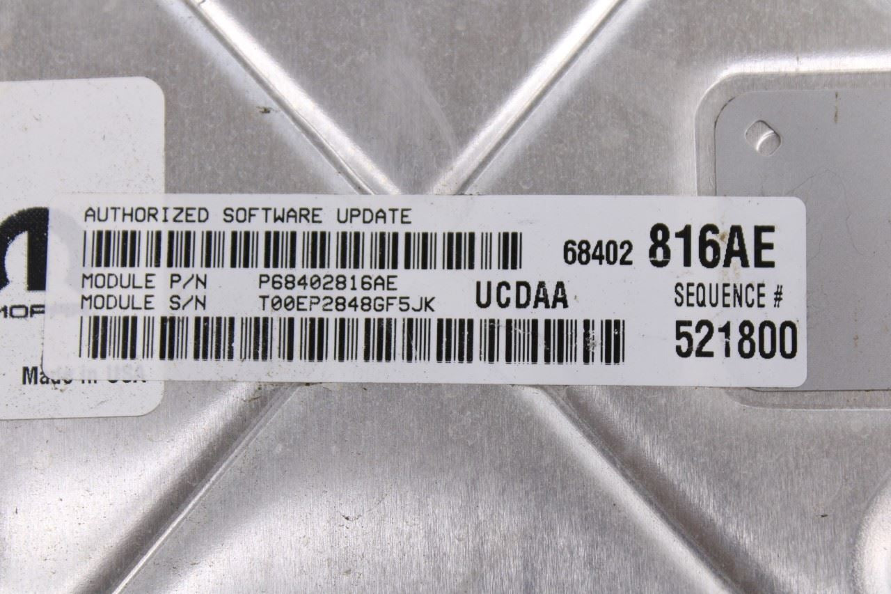 2014-2024 RAM 1500 Classic Express Quad Cab 5.7L Engine Computer Control Module14