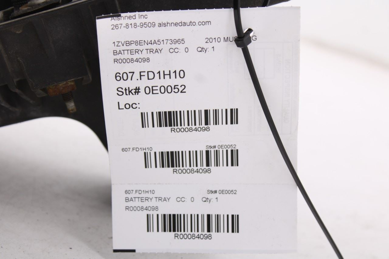 2005-2014 Ford Mustang Conv V6 4.0L Battery Holder Tray Housing AR33-10723-AB10