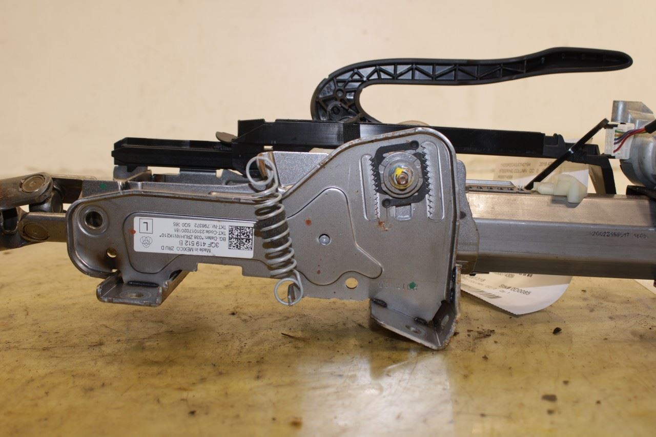 2018 Volkswagen Atlas S 3.6L Steering Column Assembly w/ Ignition Switch Lock - Alshned Auto Parts