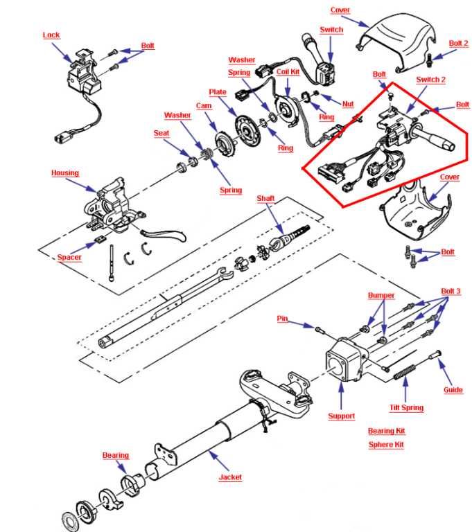 1997-2004 Chevrolet Corvette 5.7L RWD Steering Column Light Turn Signal Switch - Alshned Auto Parts