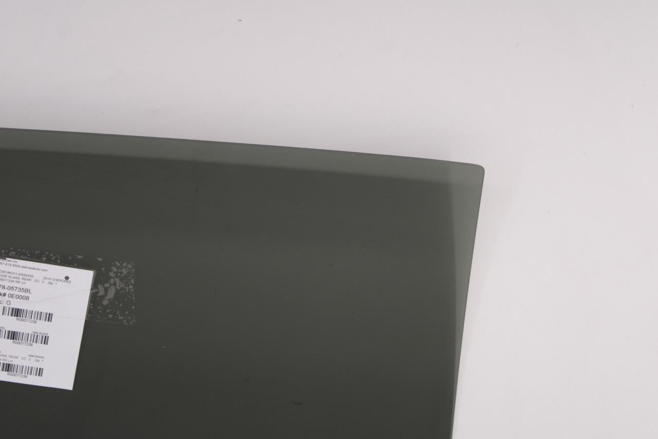 2015-2023 Jeep Cherokee Limited Rear Left Side Door Window Glass 68104623AC OEM - Alshned Auto Parts