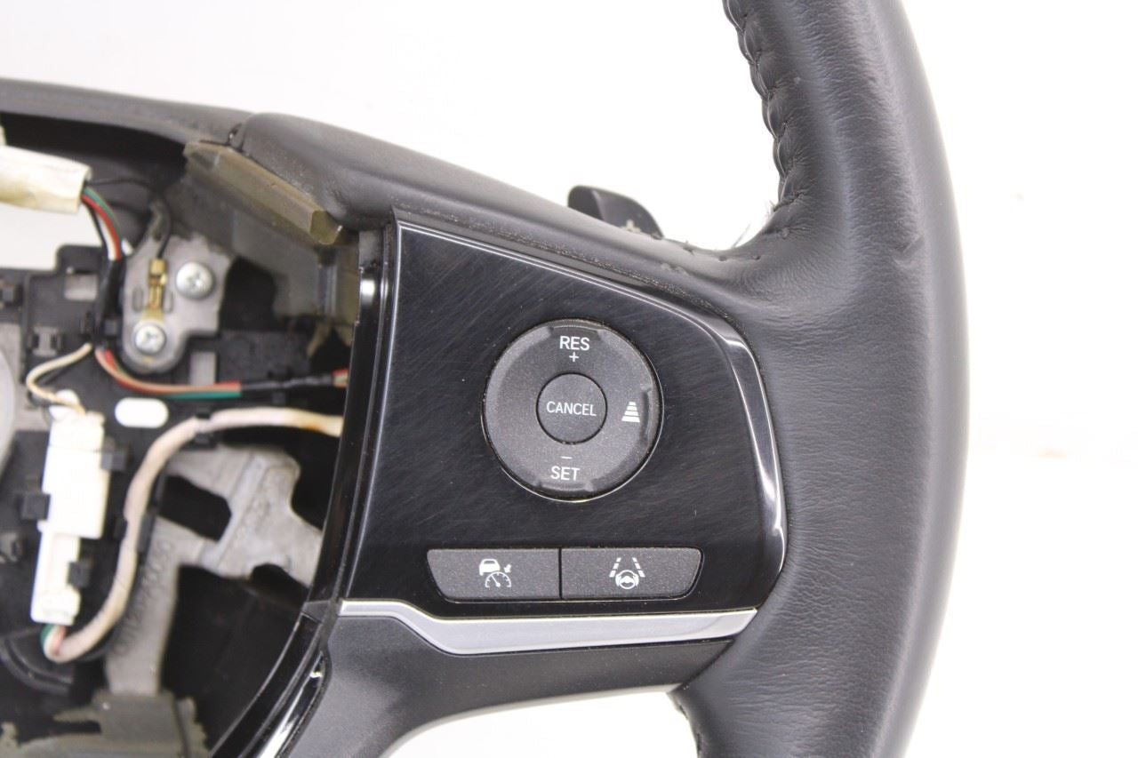 2018-26 Honda Odyssey Touring 3.5L FWD Steering Wheel Leather w/ Control Buttons - Alshned Auto Parts