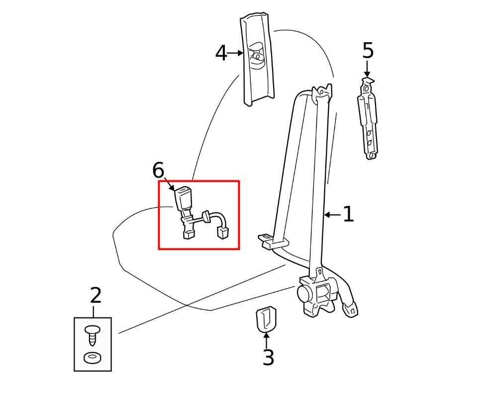 07-11 Toyota Camry LE 2.5L Front Driver LH Side Seat Belt Buckle 73240-06150-B1 - Alshned Auto Parts