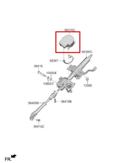 2024-2025 Hyundai Elantra SE 2.0L FWD Electric Power Steering Column Motor Unit - Alshned Auto Parts