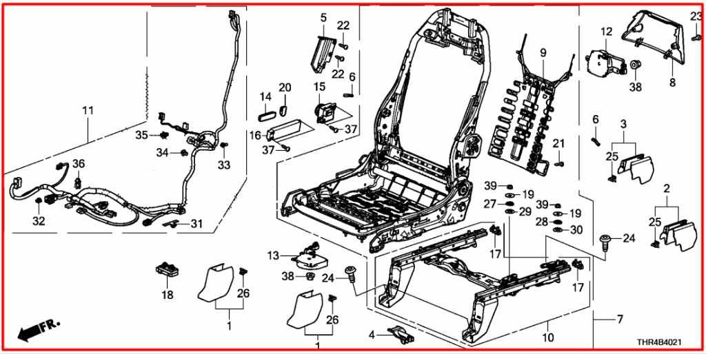 2021-24 Honda Odyssey Touring 3.5L FWD Front Passenger Right Side Seat Complete - Alshned Auto Parts