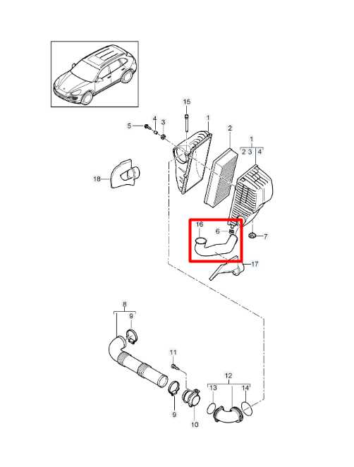 2011-14 Porsche Cayenne Platinum 3.6L Air Intake Manifold Pipe Duct Tube *ReaD* - Alshned Auto Parts