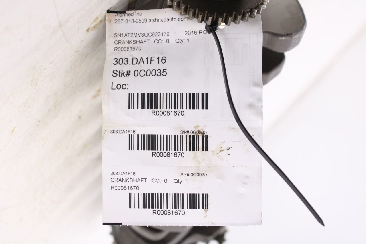 2014-2021 Nissan Rogue SV 2.5L Engine Motor Crankshaft 12201-9HP0A OEM - Alshned Auto Parts
