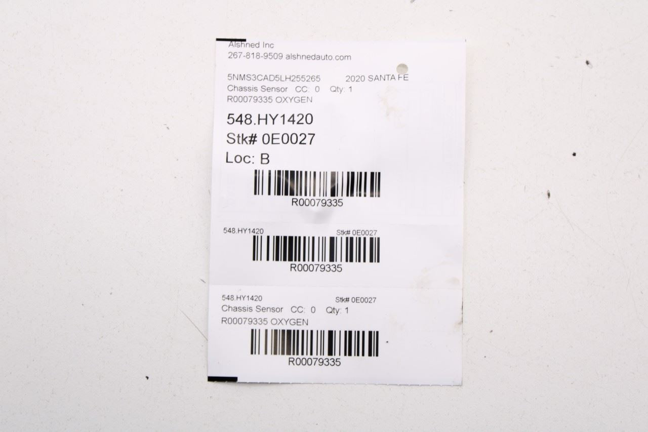 2019-2020 Hyundai Santa Fe SEL 2.4L Front and Rear Oxygen Sensor 39210-2G240 OEM - Alshned Auto Parts