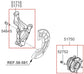 2021-2024 Kia K5 GT-Line Front Left Driver Side Spindle Knuckle Hub 51710-L0500 - Alshned Auto Parts