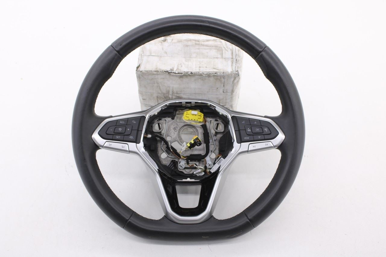 2022-2025 Volkswagen Jetta SE 1.5L FWD Steering Wheel Leather w/ Control Buttons - Alshned Auto Parts