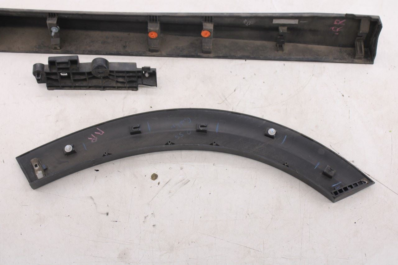 2019-25 Infiniti QX50 Essential Rear Right Door Lower Molding Quarter Panel Set - Alshned Auto Parts