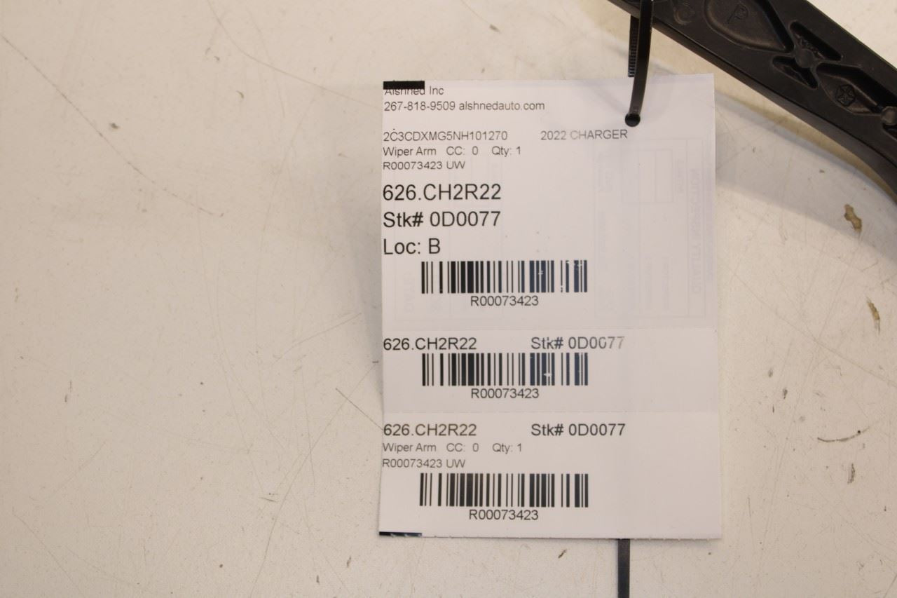 2011-2023 Dodge Charger GT AWD Front Right Side Windshield Wiper Arm 68082554AA - Alshned Auto Parts