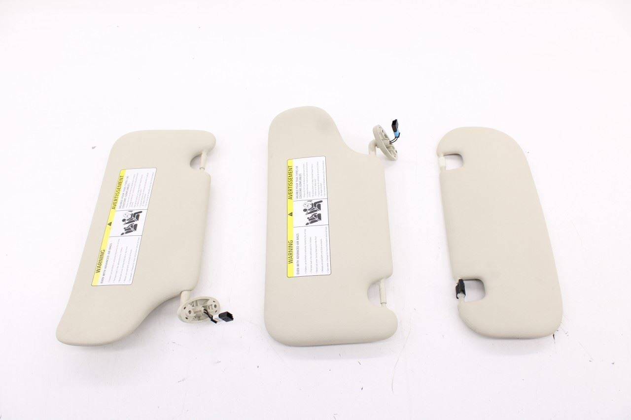 2011-16 Mini Countryman Cooper S Front Right Left Sun Visor Set w/ Mirror *ReaD*0