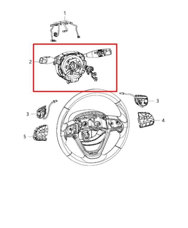 14-23 Jeep Cherokee Limited 3.2L Steering Column Light Turn Signal Wiper Switch - Alshned Auto Parts