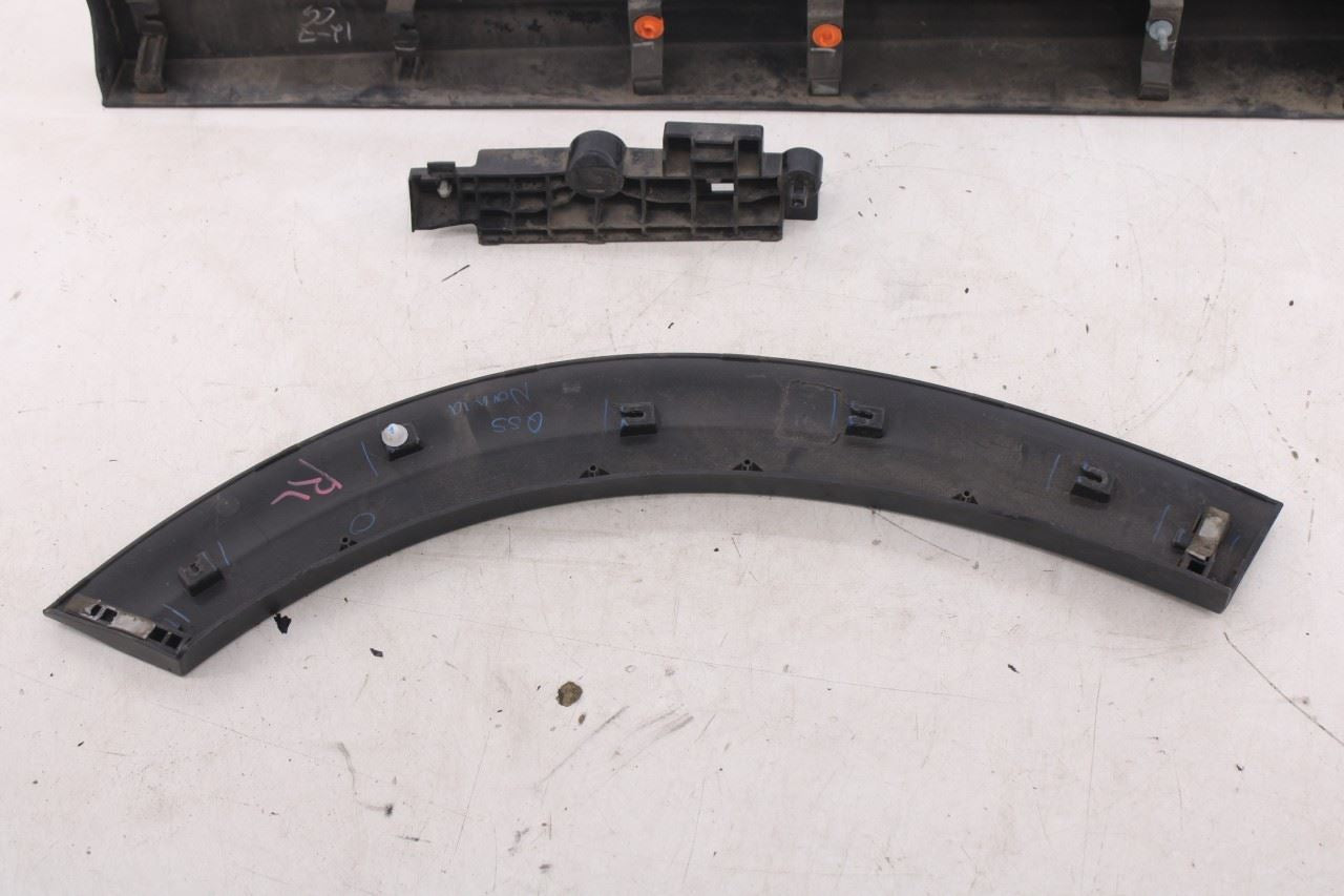 2019-2025 Infiniti QX50 Essential Rear Left Door Lower Molding Quarter Panel Set - Alshned Auto Parts