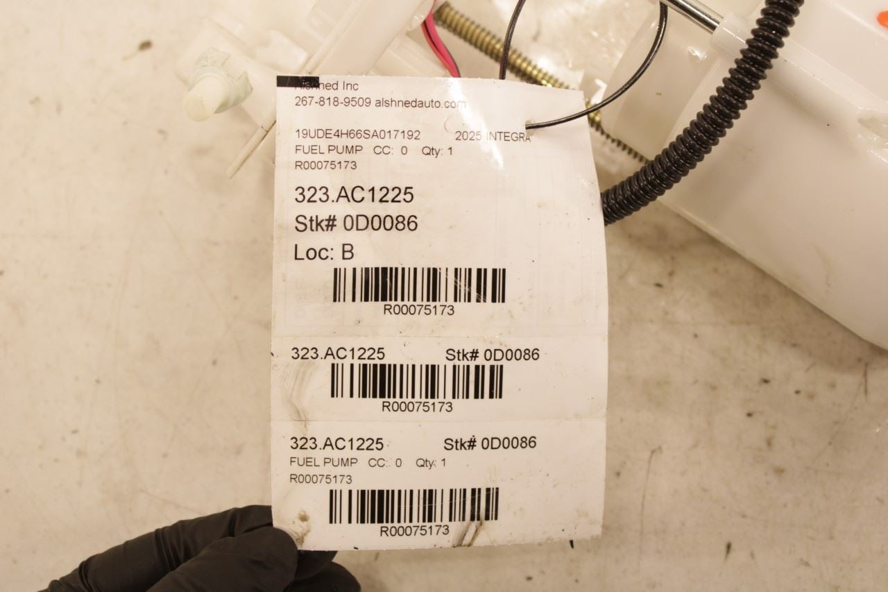 2023-2026 Acura Integra A-Spec 1.5L FWD Fuel Pump Assembly 17045-T20-A00 OEM - Alshned Auto Parts