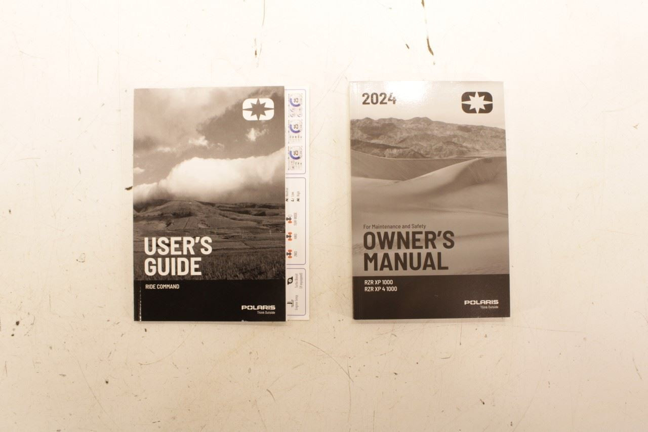 2024 Polaris RZR XP 1000 Ultimate Owners Manual Set 9941362 9939929 OEM - Alshned Auto Parts