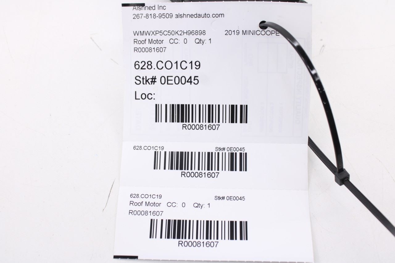 2013-2021 Mini Hardtop Cooper Roof Power Sliding Glass Sunroof Motor 6761731639611