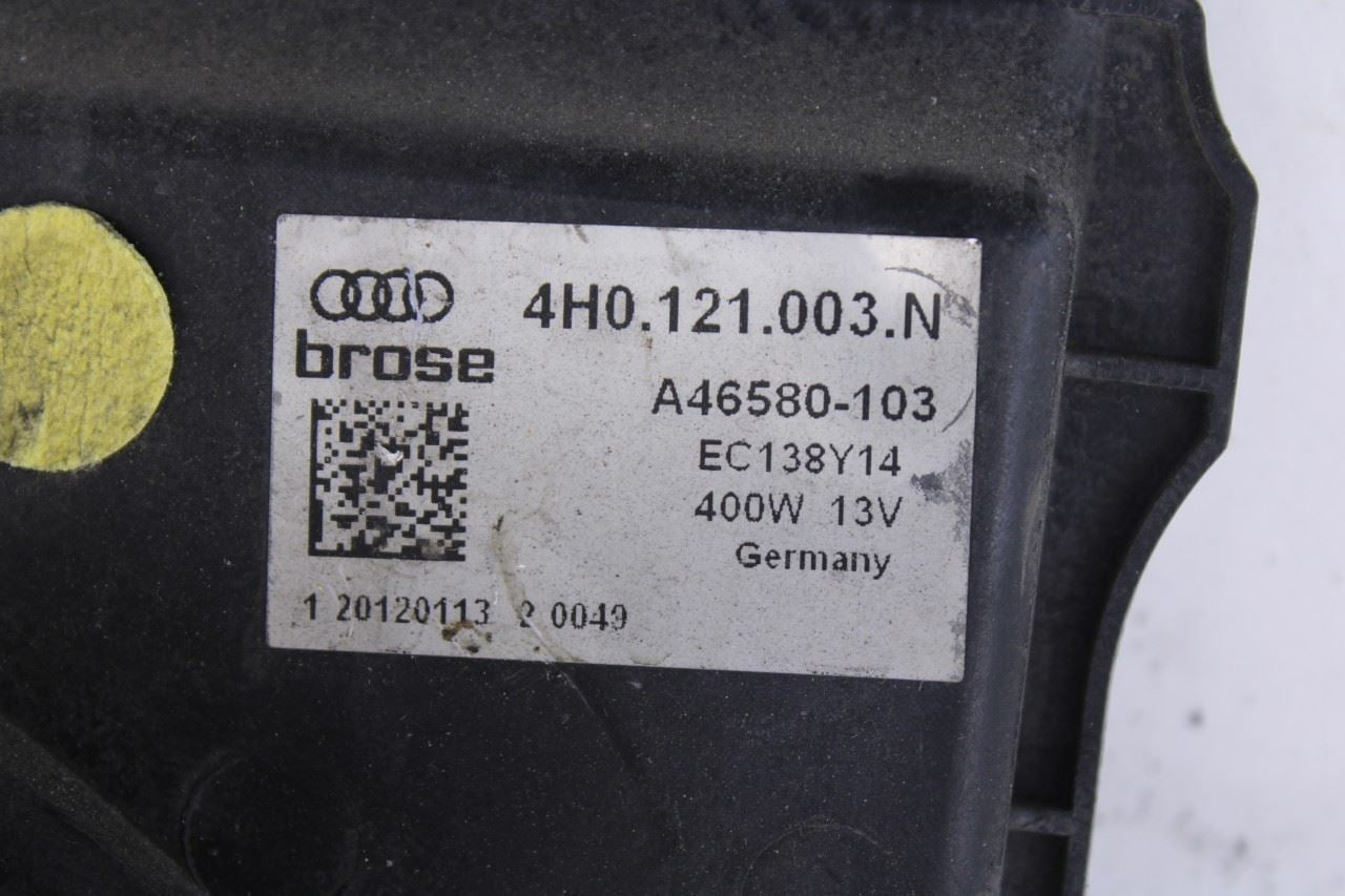 2012-18 Audi A7 Premium 3.0L Dual Radiator Cooling Fan Motor Assy 4H0-121-207-B8