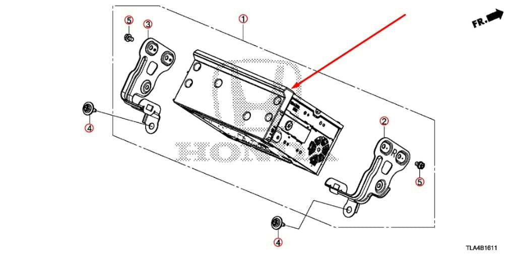 2018-2019 Honda CR-V Mitsubishi Audio Radio Receiver 39101-TLA-A32-M1 OEM1