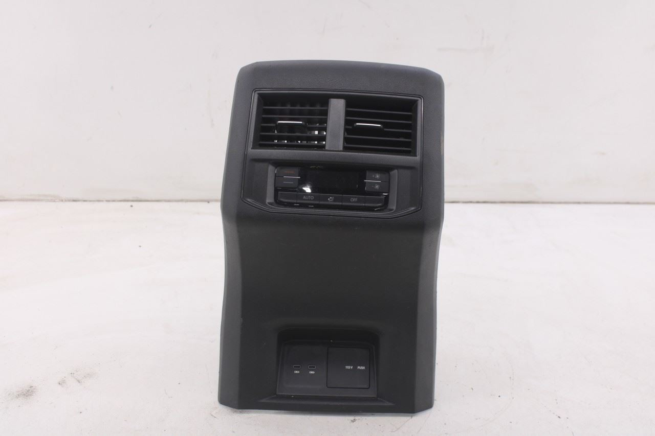 2021-23 Volkswagen Atlas SE Rear Center Console Back Panel w/ AC Heater Control0
